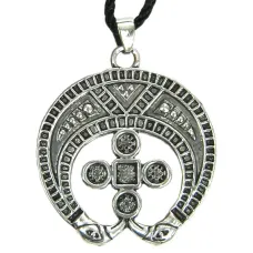 Амулет Лунница 40х37мм, металл A121-52