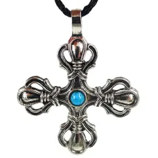 Амулет Ваджра 44х35мм, металл A121-68