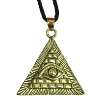 Амулет Пирамида 35х35мм, металл A125-60
