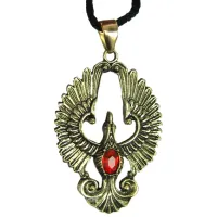 Амулет Феникс 41х23мм, металл A125-64