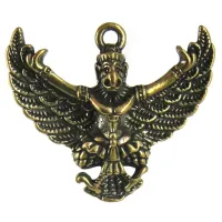 Амулет Дапэн 32х30мм, бронза KB01-27