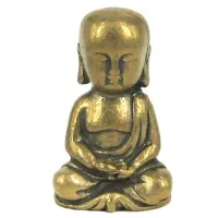 Статуэтка Бодхисаттва Дзидзо 34мм, бронза KB05-38