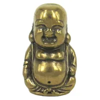 Статуэтка Будда Майтрейя 30мм, бронза KB05-66