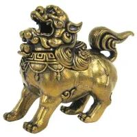 Подставка для благовоний Лев 53х60, бронза KB06-02