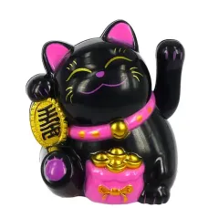 Манеки Неко фигурка на солн.батарее 5,5см, пластик KL19-2