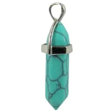 Подвеска Бирюза 4см камень M815-02