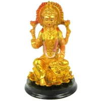 Лакшми фигурка 10см пластик N478-16