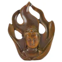 Статуэтка Будда 70х57х8мм, бронза KB05-417