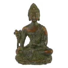 Статуэтка Будда Медицины 60х40х28мм, бронза KB05-421