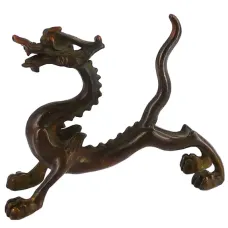 Статуэтка Дракон 58х75х28мм, бронза KB05-425