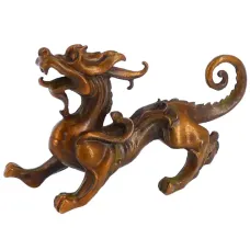 Статуэтка Дракон 55х90х25мм, бронза KB05-426