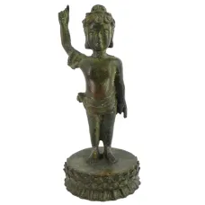 Статуэтка Будда 100х41х41мм, бронза KB05-428