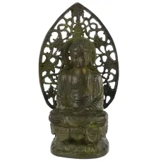 Статуэтка Будда Дхьяна-мудра 90х50х33мм, бронза KB05-436