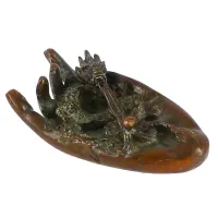 Статуэтка Дракон 24х70х35мм, бронза KB05-444