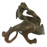 Статуэтка Дракон 70х90х75мм, бронза KB05-448