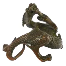 Статуэтка Дракон 70х90х75мм, бронза KB05-448