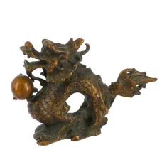 Статуэтка Дракон 55х85х27мм, бронза KB05-451