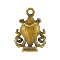 Амулет Шанкха (Раковина) 20х13мм, бронза KB01-305