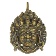 Амулет Будда Махакала 56х40мм, бронза KB01-308