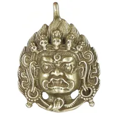 Амулет Будда Махакала 50х36мм, бронза KB01-309