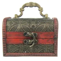 Сундучок 12х8х8см дерево N520-32