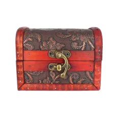 Сундучок 10х7,5х7,5см дерево N520-36