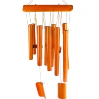 Музыка ветра 50см, 12 трубочек, бамбук V066-3