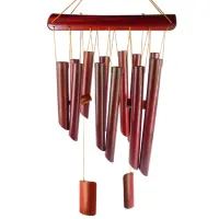 Музыка ветра 50см, 8 трубочек, бамбук V066-5