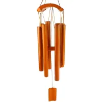 Музыка ветра 50см, 8 трубочек, бамбук V066-6