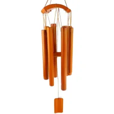 Музыка ветра 50см, 8 трубочек, бамбук V066-6