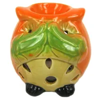 Аромалампа Сова 9 см, в ассортименте керамика M149-9