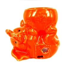 Аромалампа Слоненок 9см керамика (цвета в ассортименте) M060-4