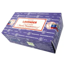 Благовония прямоугольные SATYA Lavender ЛАВАНДА 15 грамм блок 12 штук