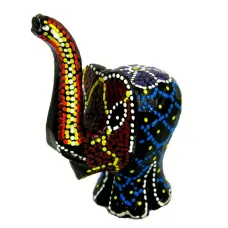 Слон статуэтка, дерево 10х7см IN0120