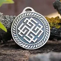 Оберег № 11 Сварожич, бронза, Д-27мм, 27*30мм (СО 011) BV01-11