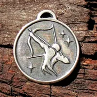 Зодиак № 09, Стрелец, бронза, Д-26мм, 26*29мм (ЗЗ 009) BV04-09