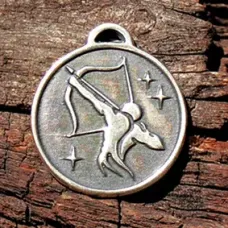 Зодиак № 09, Стрелец, бронза, Д-26мм, 26*29мм (ЗЗ 009) BV04-09