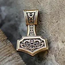 Молот Тора, бронза, 22*34*7мм (СП 003) BV07-03