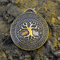 Дерево Жизни, бронза, 36*40мм (СП 014) BV07-14