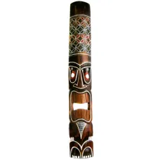 Панно Маска 100х17см, дерево IN0028