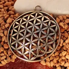 Цветок Жизни D-37 37*41мм (СП 022) BV07-22