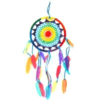 Ловец снов цветной 57см, d.21см