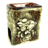 Аромалампа Жаба Э-08, керамика 12,5 см N506-14