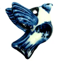 Аромакулон керамический со шнурком «Гжель» TA011