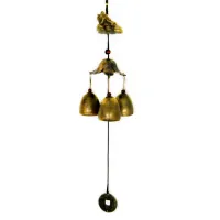 Музыка ветра Денежная Жаба, 40см металл