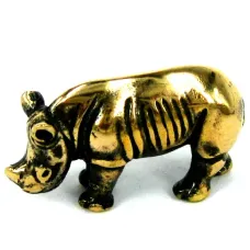 Носорог статуэтка бронза 31*11*18мм (СТ 043) BV20-43