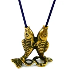 Подставка для благовоний Рыбы бронза 34*16*33мм (ПБ 003) BV21-03