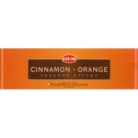 Благовония четырехгранники HEM Cinnamon Orange КОРИЦА-АПЕЛЬСИН блок 25 штук