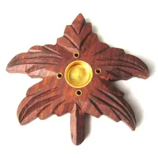 Подставка для благовоний Лист резной WH-71