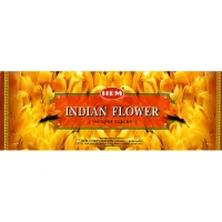 Благовония шестихгранники HEM Indian Flower ИНДИЙСКИЙ ЦВЕТОК блок 6 штук